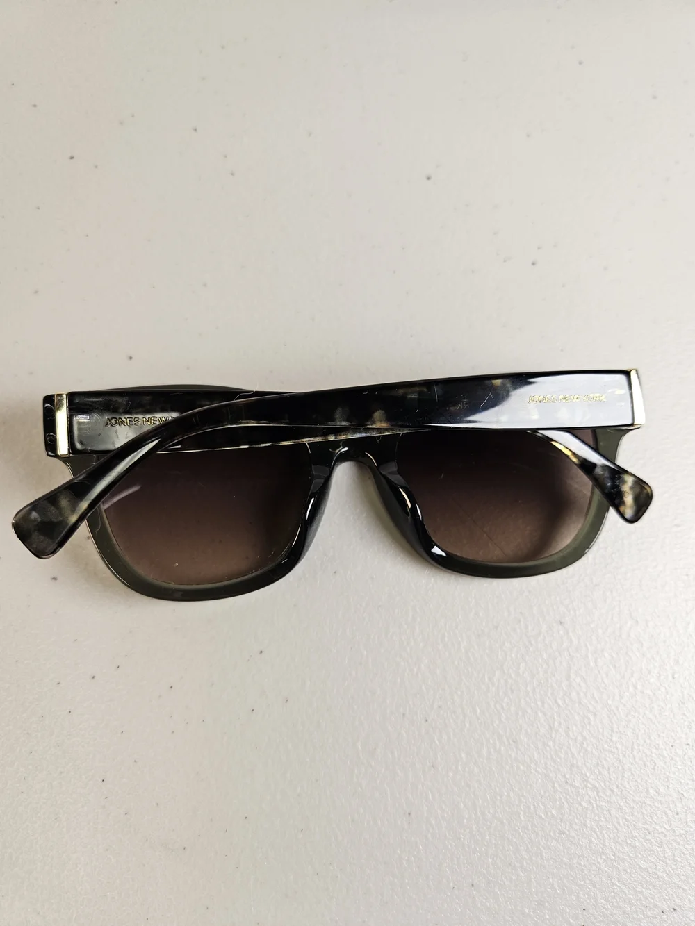 Jones New York Olive Green Oversized Women's Sunglasses